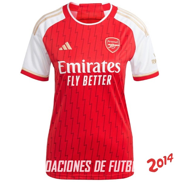 Camiseta Del Arsenal Mujer Primera 2023/2024