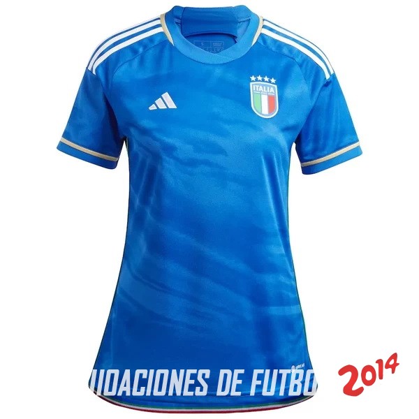 Camiseta Del Italia Mujer Primera 2023/2024
