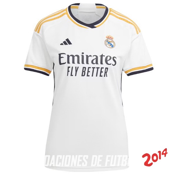 Camiseta Del Real Madrid Mujer Primera 2023/2024