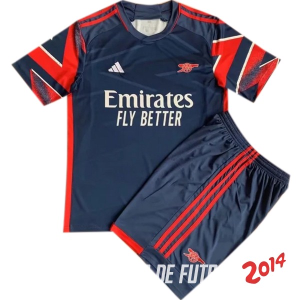 Camiseta Del Conjunto Completo Hombre Arsenal Concepto Rojo 2023/2024