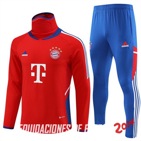 Chandal Del Conjunto Completo Bayern Munich Ninos Nino Rojo I Azul 2023/2024