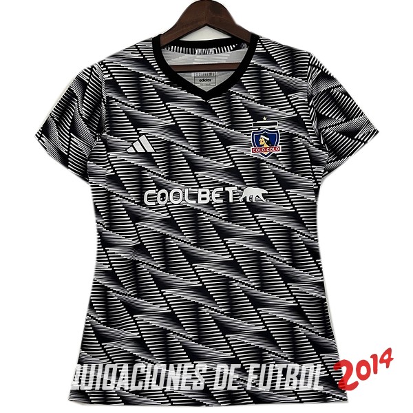 Camiseta Del Colo Colo Mujer Cuarta 2023/2024 Camiseta Del Colo Colo Mujer Cuarta 2023/2024