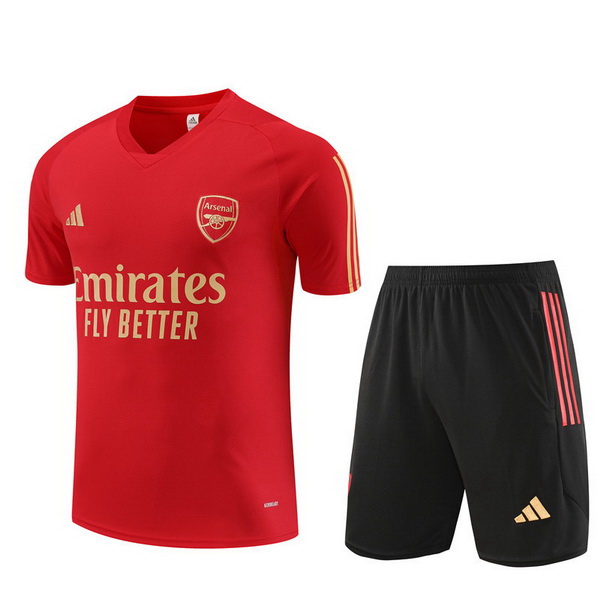 Entrenamiento Conjunto Completo Arsenal FC 2023/2024 Rojo Negro