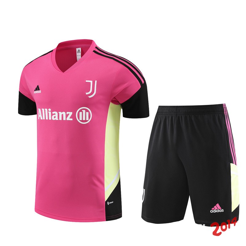 Entrenamiento Del Conjunto Completo Juventus Ninos Rosa Negro 2023/2024