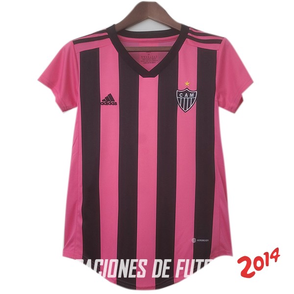 Camiseta Del Atletico Mineiro Mujer Especial 2022/2023 Rosa