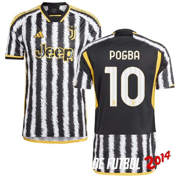 NO.10 Pogba de Tailandia Camiseta Del Juventus Primera Equipacion 2023/2024