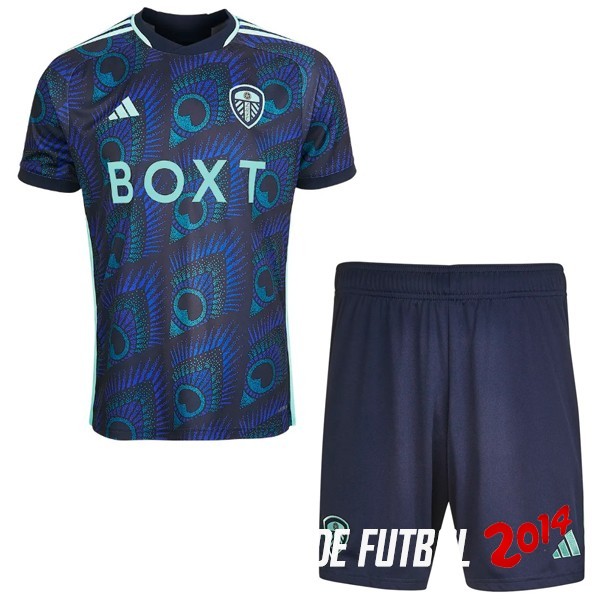 Camiseta Del Conjunto Completo Hombre Leeds United AFC Segunda 2023/2024