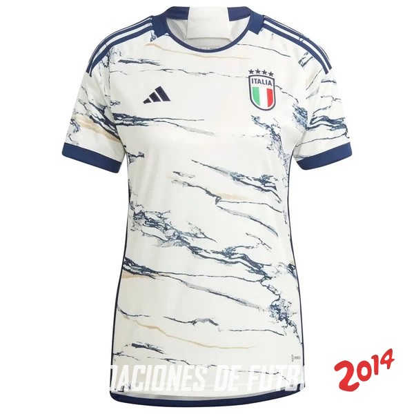 Camiseta Del Italia Mujer Segunda 2023/2024
