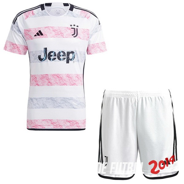Camiseta Del Conjunto Completo Hombre Juventus Segunda 2023/2024