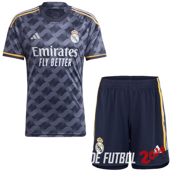 Camiseta Del Conjunto Completo Hombre Real Madrid Seconda 2023/2024