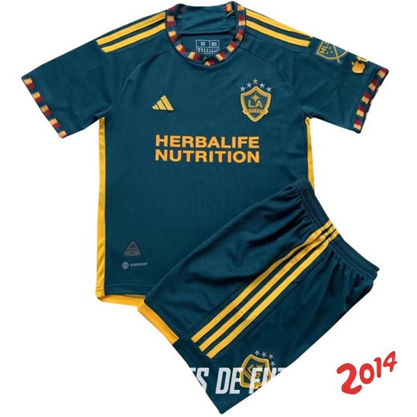 Camiseta Del Conjunto Completo Los Angeles Galaxy Nino Segunda 2023/2024