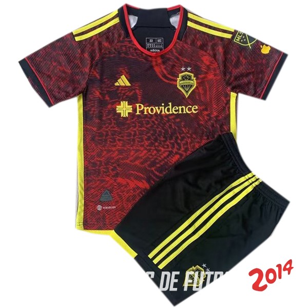 Camiseta Del Conjunto Completo Seattle Sounders Nino Segunda 2023/2024