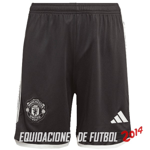 Camiseta Del Manchester United Pantalones Segunda 2023/2024