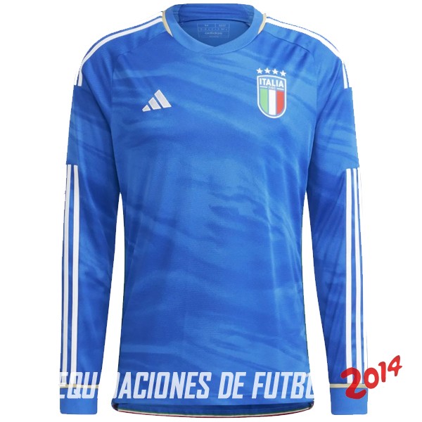 Tailandia Camiseta Del Italia Primera Manga Larga 2023