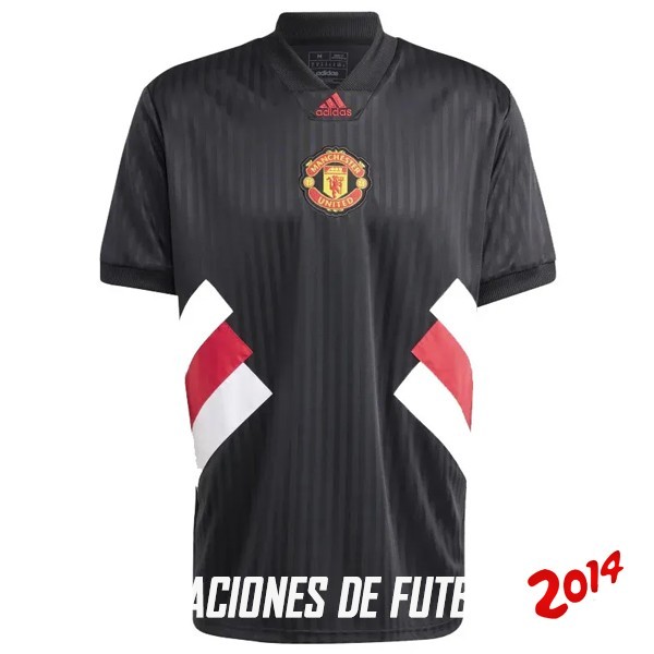 Tailandia Camiseta Del Manchester United Especial Negro Blanco 2023/2024