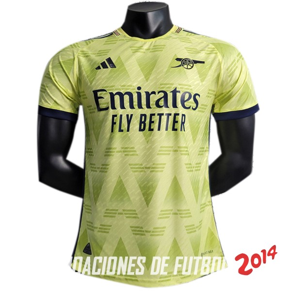 Tailandia Jugadores Camiseta Del Arsenal Especial Amarillo 2023/2024