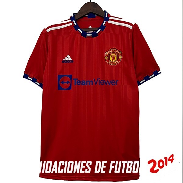 Tailandia Camiseta Del Manchester United Previo-al-partido Rojo 2023/2024