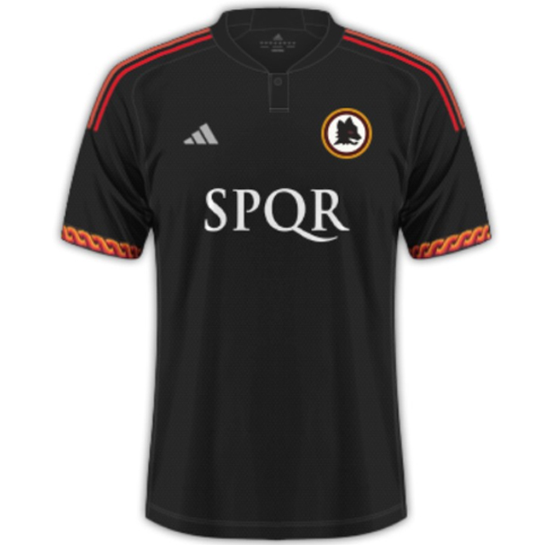 Tailandia Camiseta Del As Roma Tercera II 2023/2024