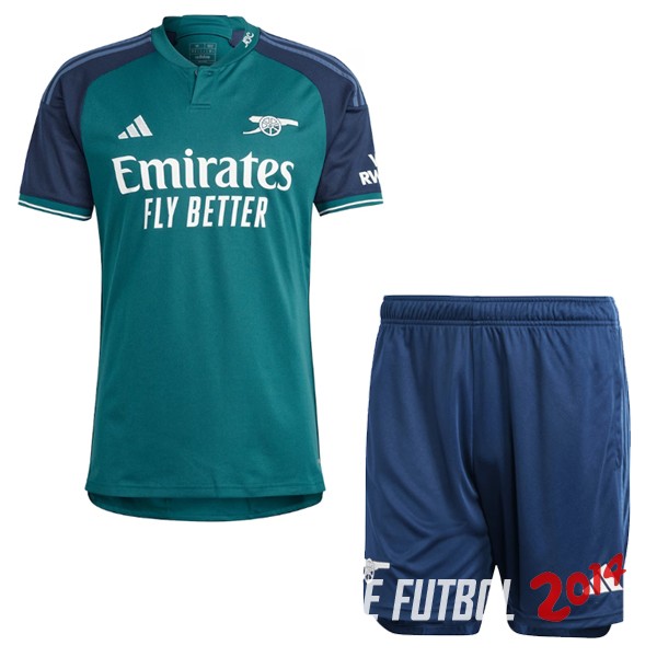 Camiseta Del Conjunto Completo Hombre Arsenal Tercera 2023/2024