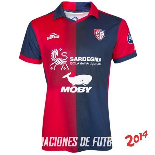 Tailandia Camiseta Del Cagliari Calcio Primera 2023/2024