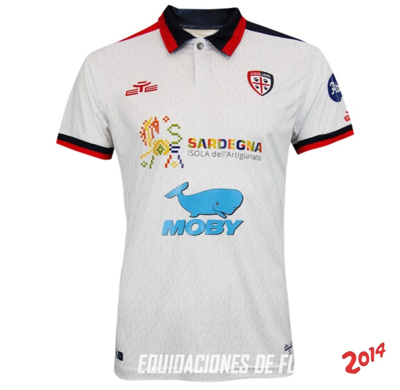 Tailandia Camiseta Del Cagliari Calcio Segunda 2023/2024
