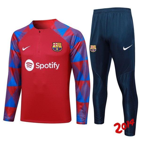 Chandal FC Barcelona Rojo Azul 2023-2024