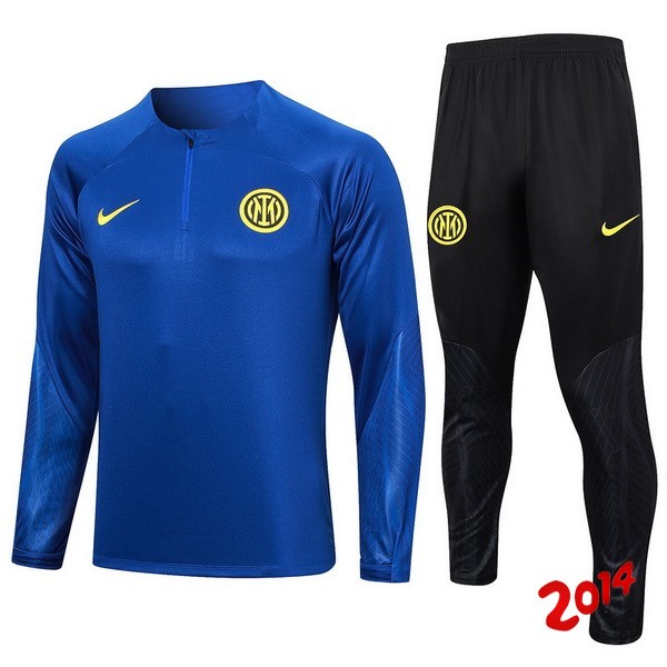 Chandal Inter Milán Azul Amarillo Negro 2023-2024