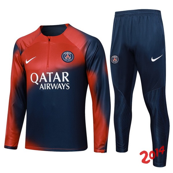 Chandal Paris Saint Germain Azul Marino I Rojo 2023-2024