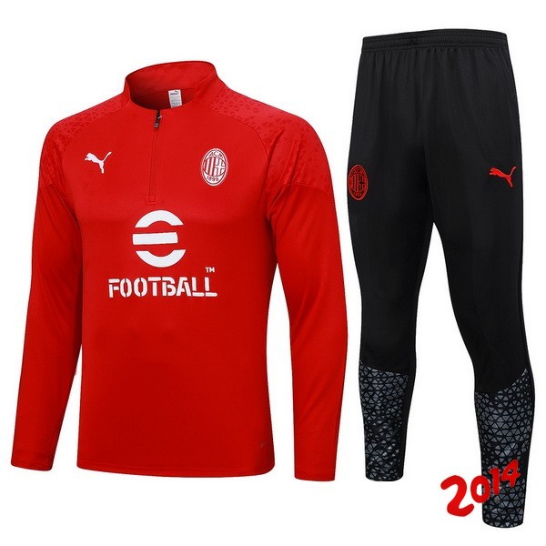 Chandal AC Milan I Rojo III Negro 2023/2024