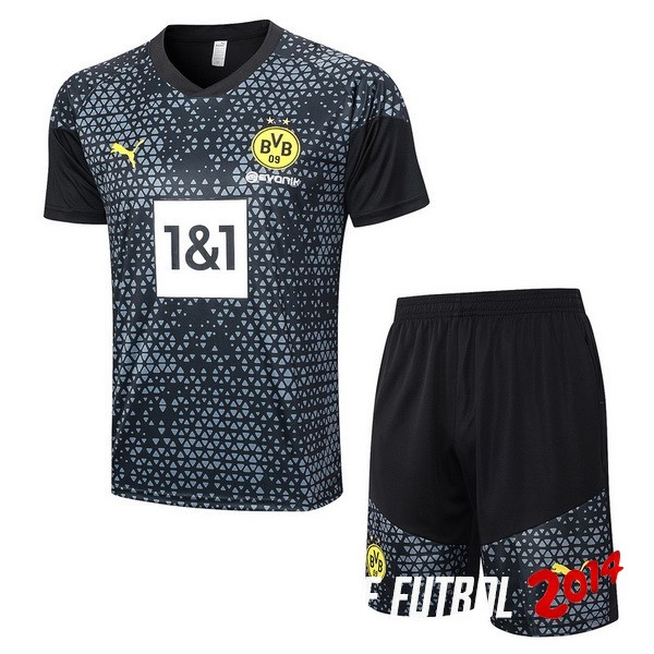 Entrenamiento Conjunto Completo Borussia Dortmund 2023/2024 Amarillo Negro Gris