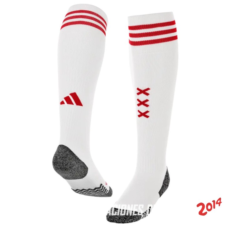 Camiseta Del Ajax Calcetines Ninos Primera 2023/2024