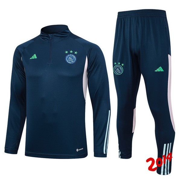 Chandal Ajax Azul Marino Rosa 2023-2024