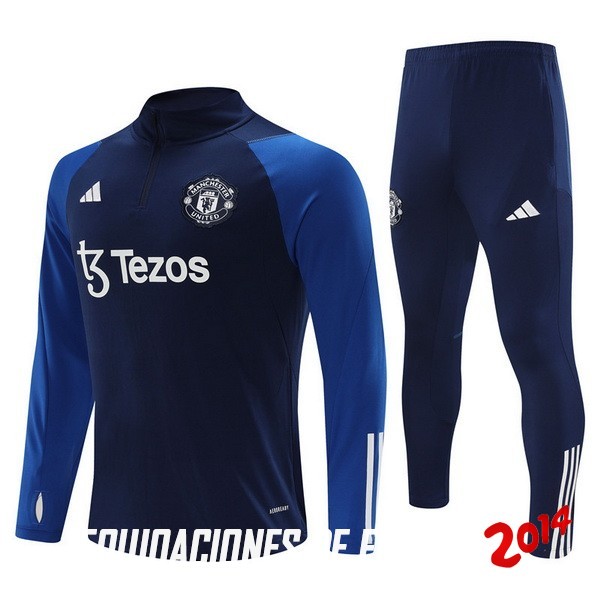 Chandal Manchester UnitedAzul I Blanco2023-2024