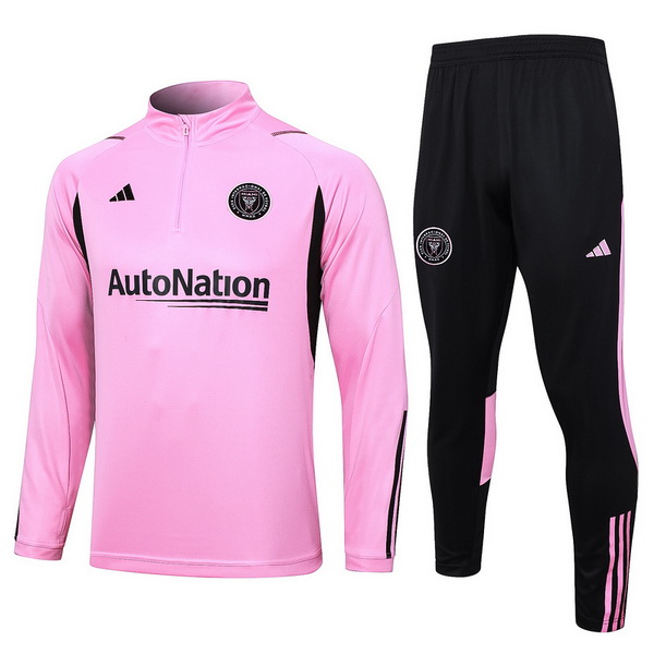 Chandal Conjunto Completo Entrenamiento Ninos Inter Miami Rosa Negro 2023/2024