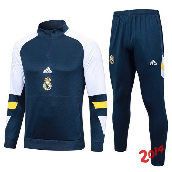 Chandal Real Madrid Azul Blanco Amarillo 2023-2024