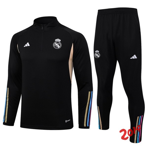 Chandal Real Madrid Negro Amarillo 2023-2024