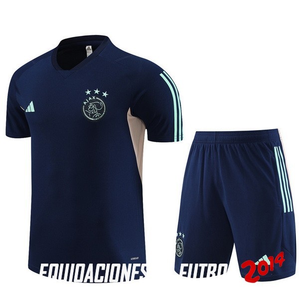 Entrenamiento Conjunto Completo Ajax 2023/2024 Azul Marino I Rosa