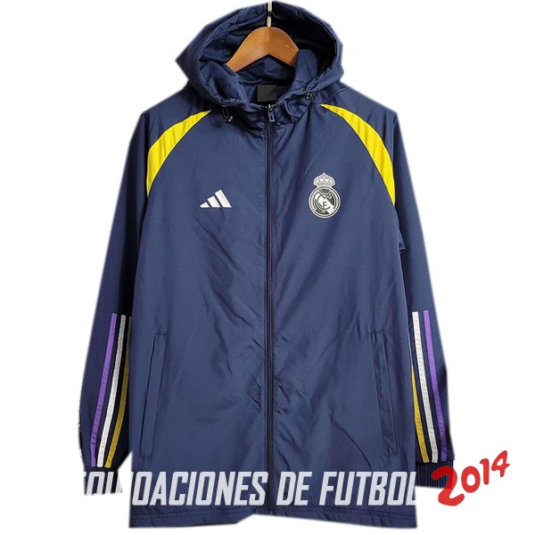 Chandal Real Madrid Azul Marino Amarillo 2023-2024