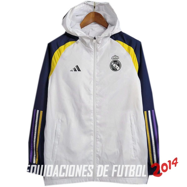 Chandal Real Madrid Blanco Azul Amarillo 2023-2024