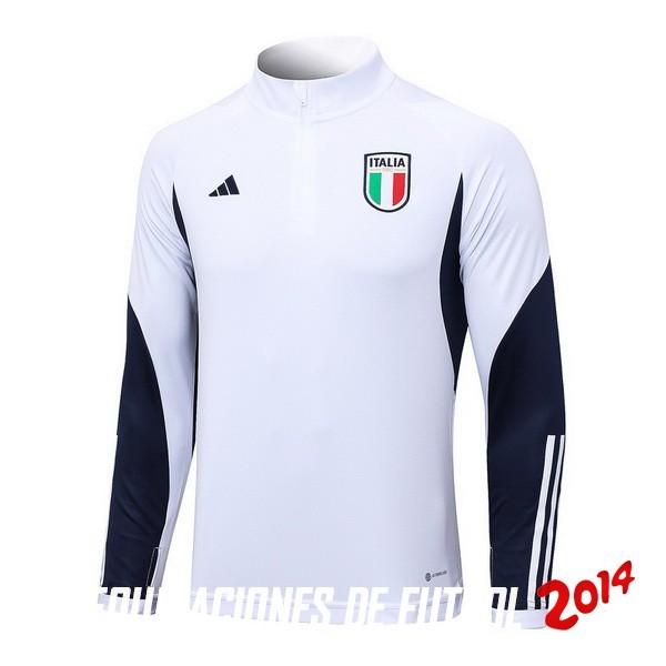 Chandal Italia Blanco Azul Marino2023