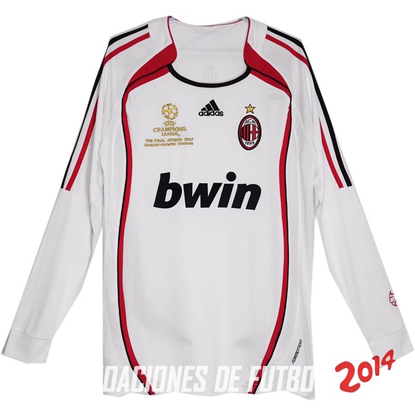 Retro Camiseta De AC Milan Segunda Manga Larga 2006/2007