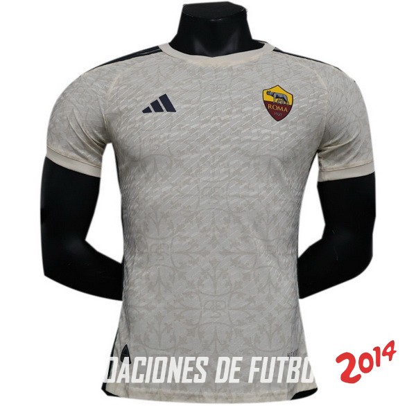 Tailandia Jugadores Camiseta Del As Roma Segunda 2023/2024