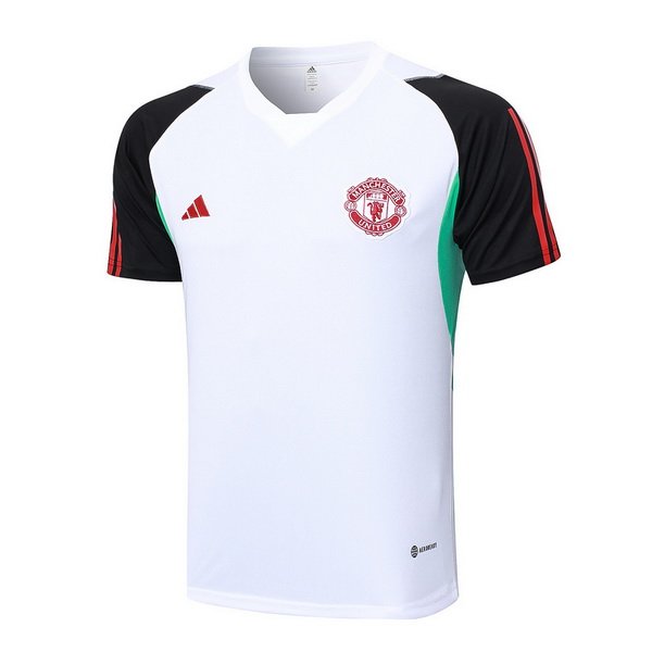 Entrenamientos Manchester United 2023/2024 Blanco Negro Rojo