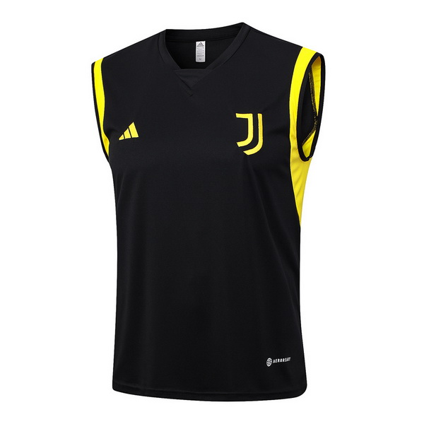 Entrenamiento Sin Mangas Juventus 2023/2024 Negro Amarillo