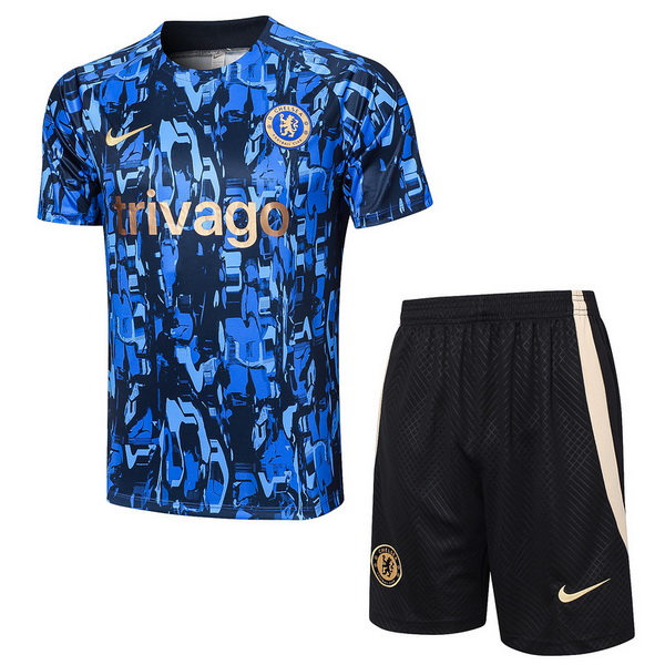 Entrenamiento Conjunto Completo Chelsea 2023/2024 Azul Negro Amarillo