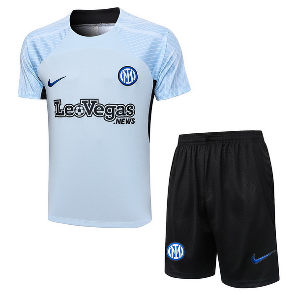 Entrenamiento Conjunto Completo Inter Milan 2023/2024 Azul Negro