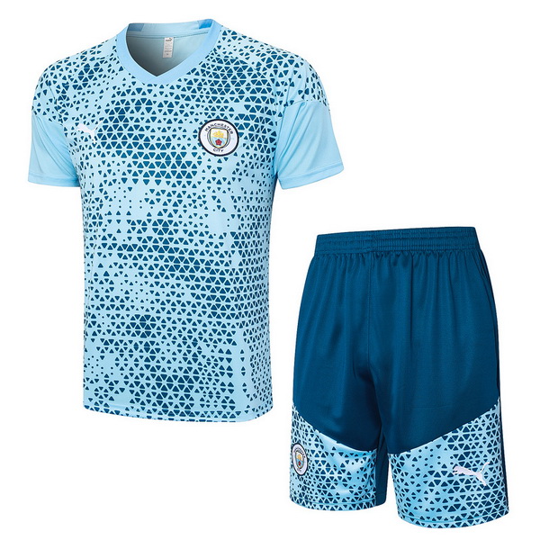 Entrenamiento Conjunto Completo Manchester City 2023/2024 Azul