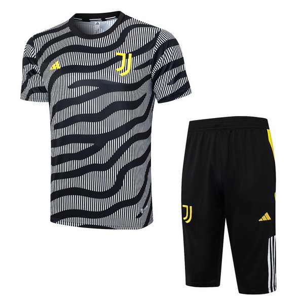 Entrenamiento Conjunto Completo Juventus 2023/2024 Gris Negro