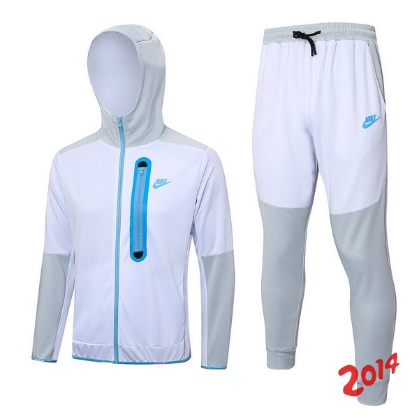 Chandal Nike Blanco Gris Azul 2023