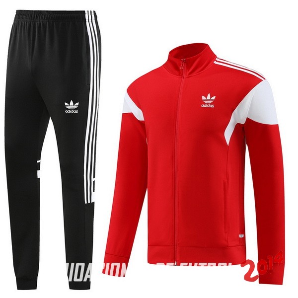 Chandal Del Conjunto Completo Adidas Negro Rojo Blanco 2023